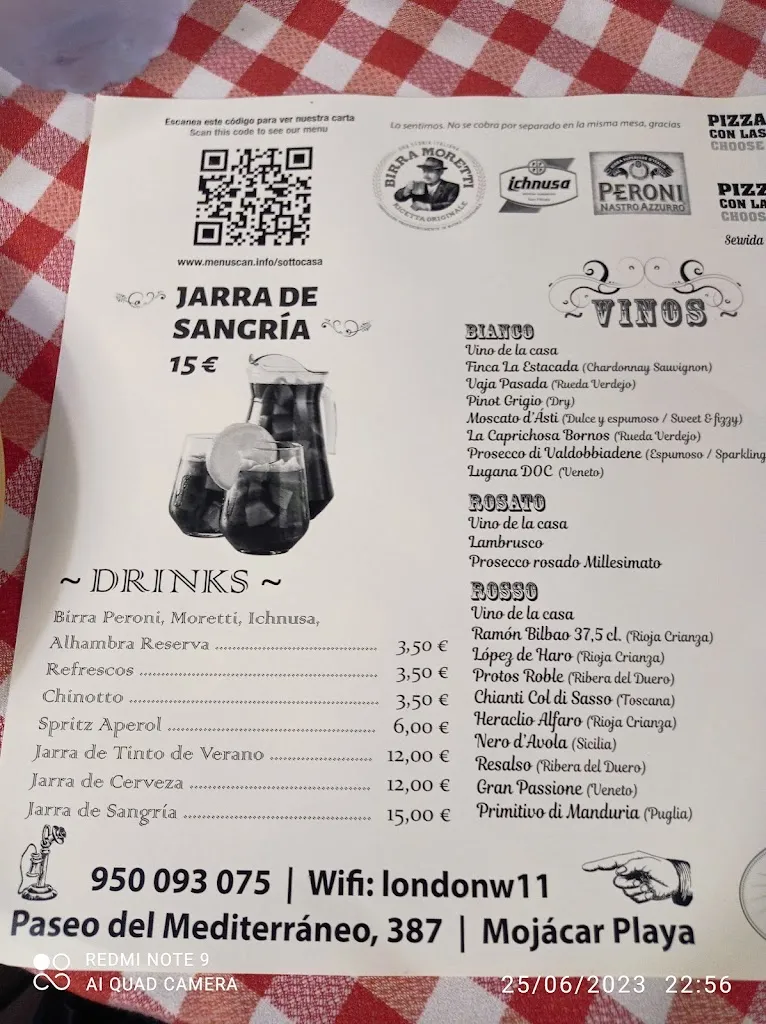 Menu_TRATTORIA SOTTOCASA_Mojacar_image_4