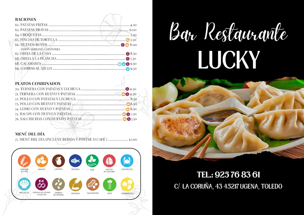 Menu_Bar Restaurante LUCKY_Ugena_image_2