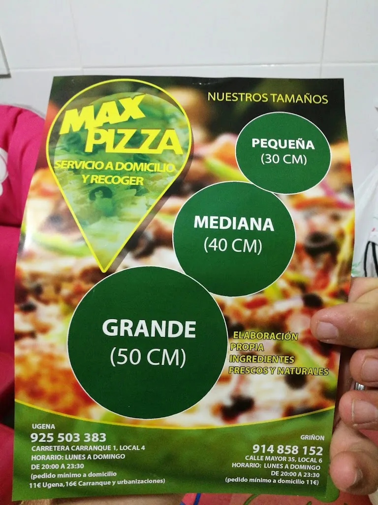 Menu_Max Pizza Ugena_Ugena_image_2