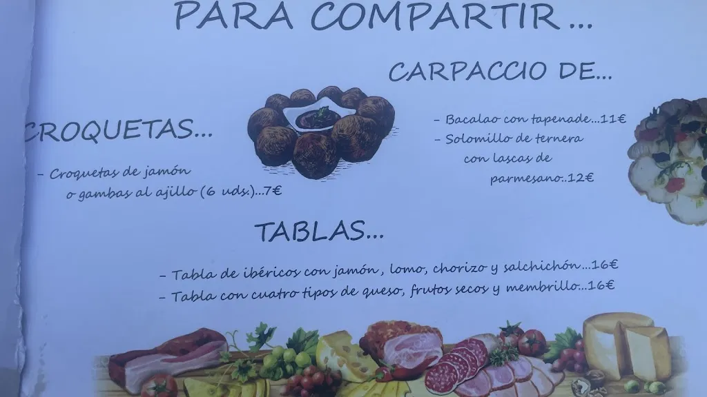 Menu_Bar Restaurante El Jardín de Babia_Talavera de la Reina_immagine_3