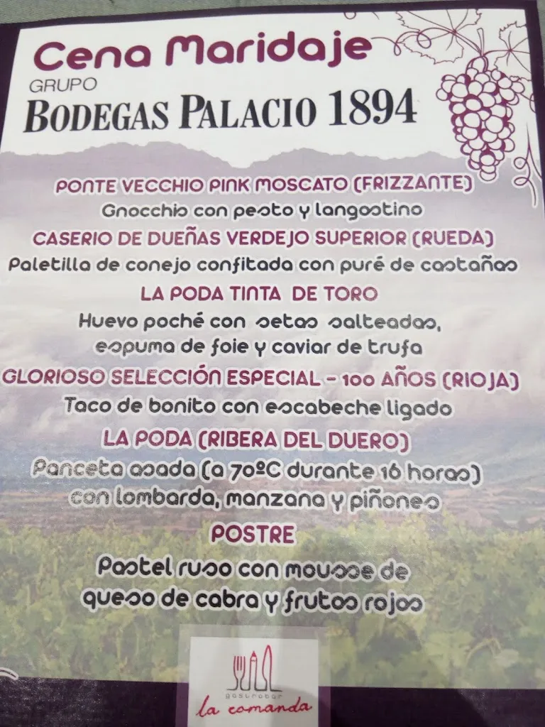 Menu_La Comanda Gastrobar_Talavera de la Reina_immagine_2