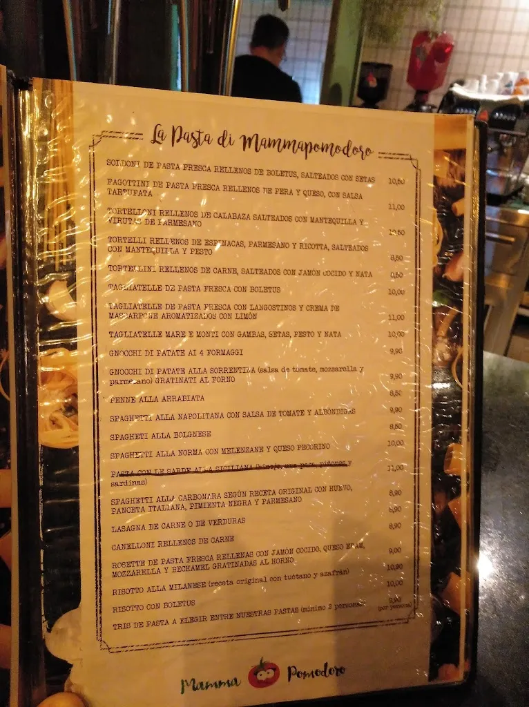 Menu_Restaurante Mamma Pomodoro_Talavera de la Reina_image_1