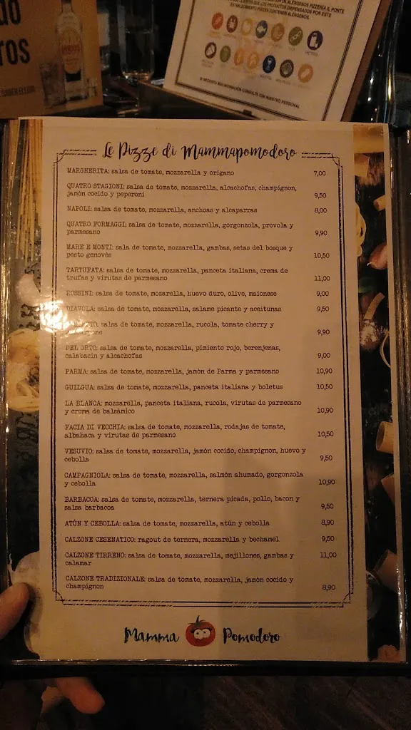Menu_Restaurante Mamma Pomodoro_Talavera de la Reina_image_2