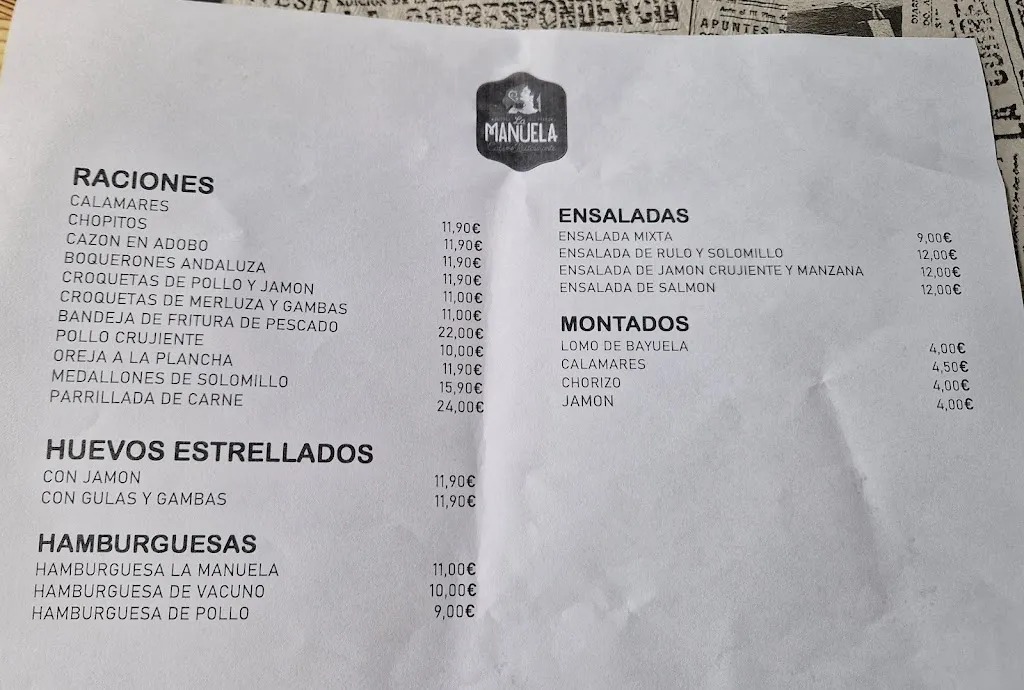 Menu_Restaurante La Manuela_Talavera de la Reina_image_1