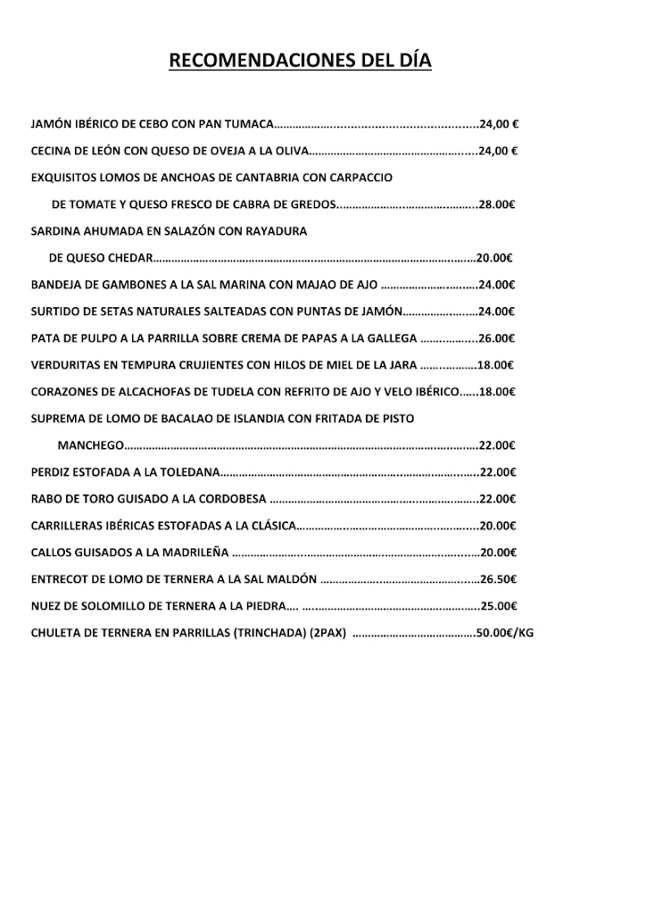 Menu_Taberna Arcipreste restaurante_Talavera de la Reina_image_1