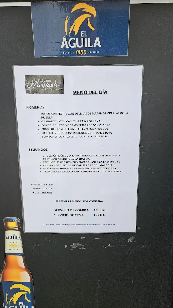 Menu_Taberna Arcipreste restaurante_Talavera de la Reina_image_4