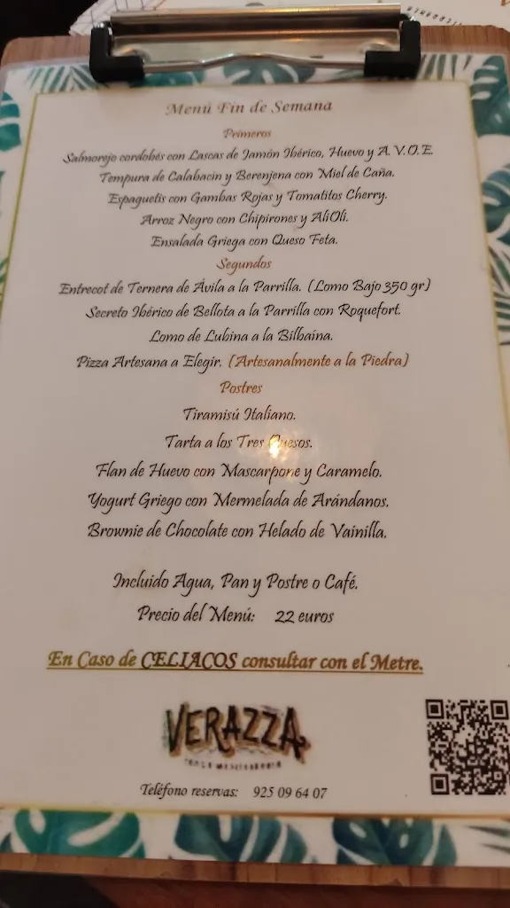 Menu_Restaurante Verazza_Talavera de la Reina_image_3