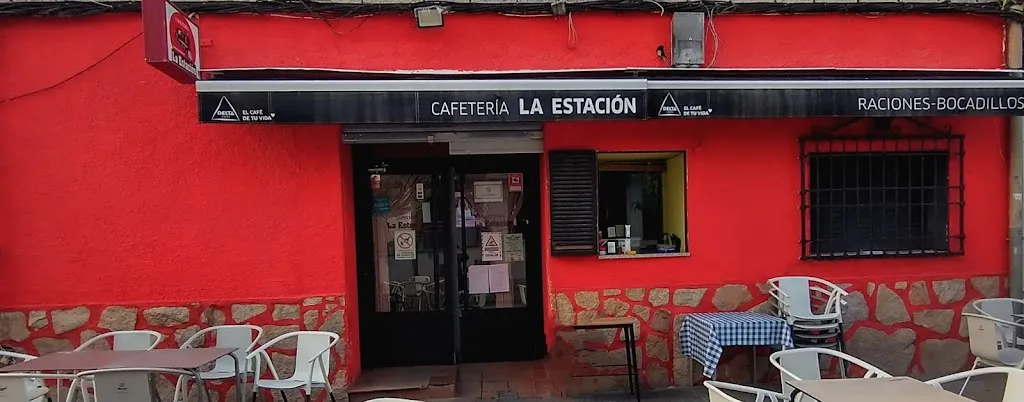 La Estación restaurant in Ventas de Retamosa Las