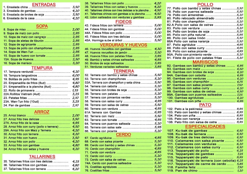 Menu_Restaurante luna_Ventas de Retamosa Las_immagine_1