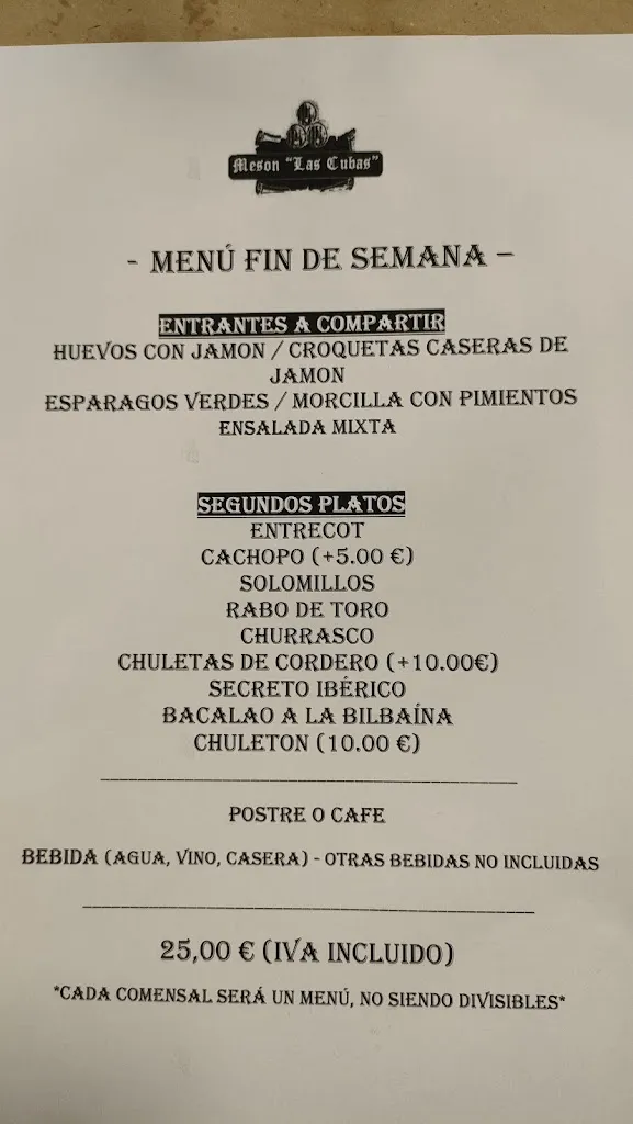Menu_Mesón Las Cubas_Valmojado_image_2