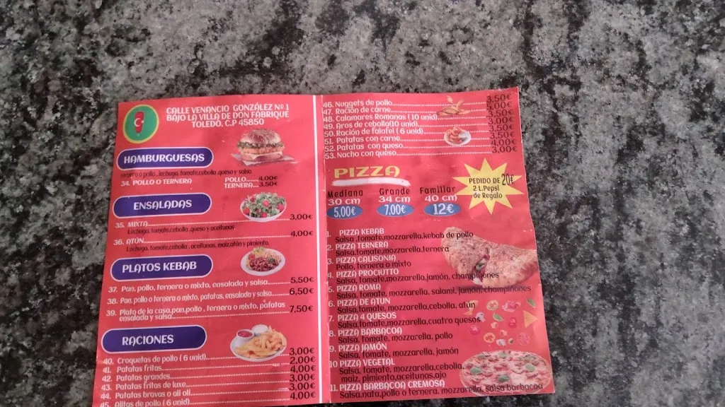 Menu_La Villa De Don Farquie_Villa de Don Fadrique La_immagine_1