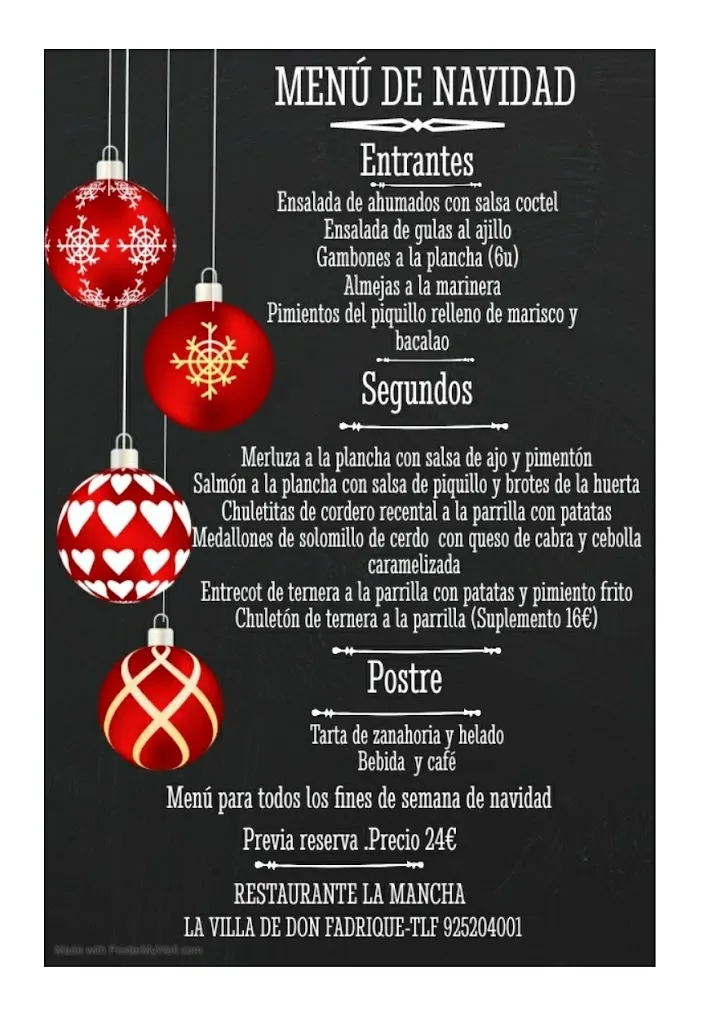 Menu_Restaurante La Mancha_Villa de Don Fadrique La_image_2