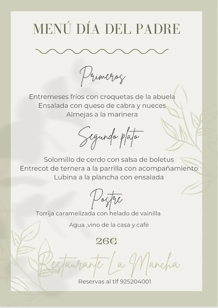 Menu_Restaurante La Mancha_Villa de Don Fadrique La_image_3
