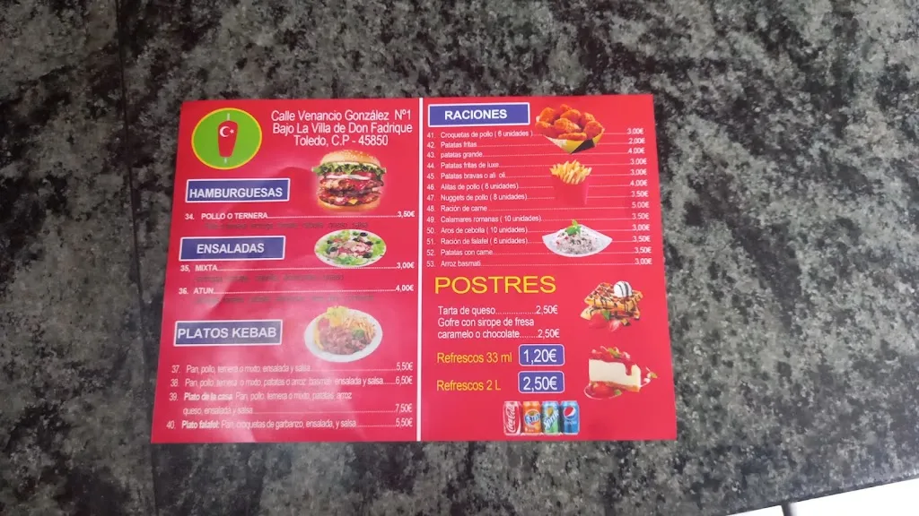 Menu_Plaza kebab_Villa de Don Fadrique La_image_4