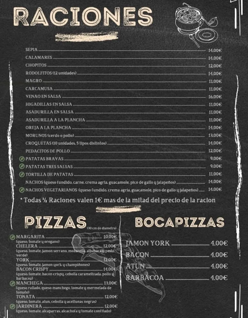 Menu_El Refugio_Villafranca de los Caballeros_immagine_1