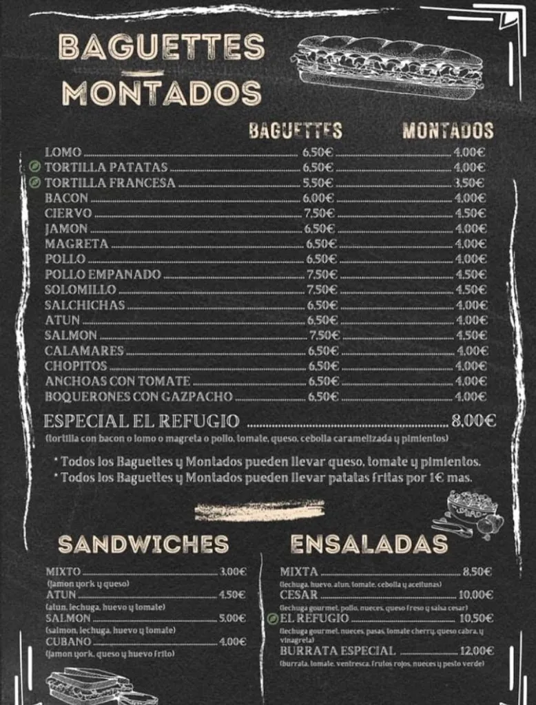 Menu_El Refugio_Villafranca de los Caballeros_immagine_3