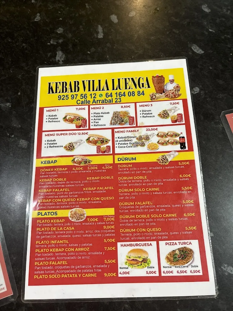 Menu_kebab villaluenga_Villaluenga de la Sagra_image_3