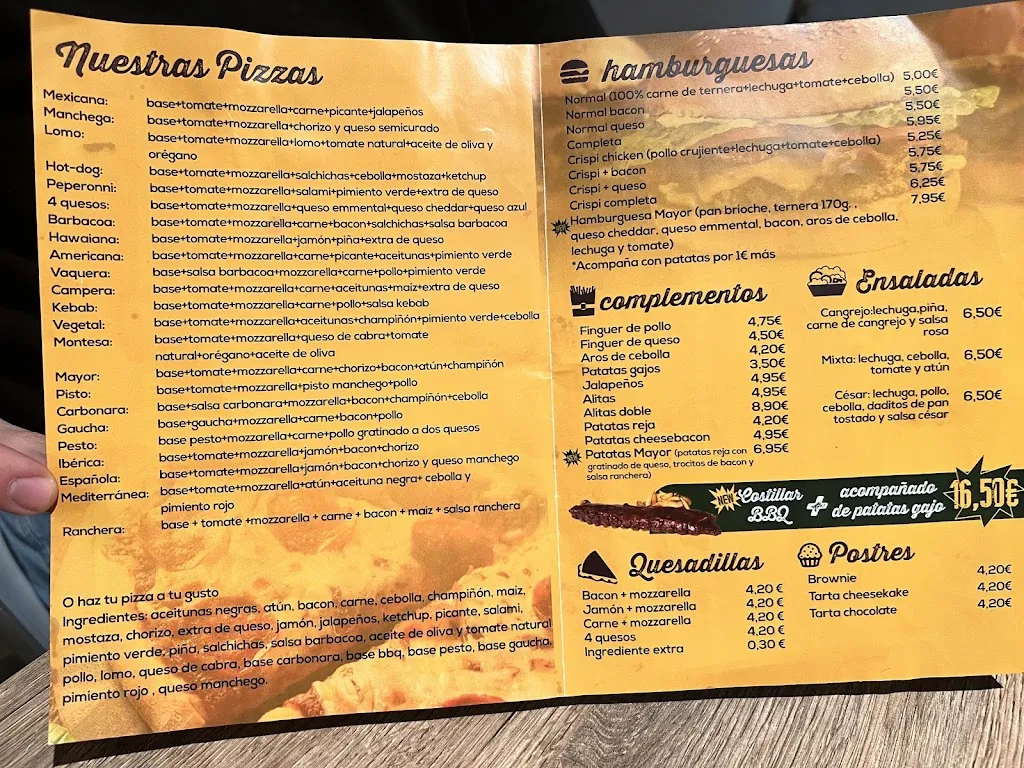 Menu_Pizzeria Mayor Villacañas_Villacañas_image_1
