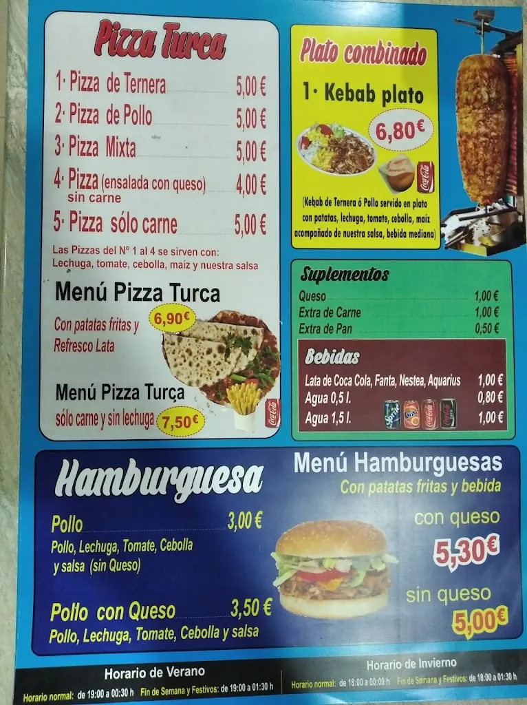 Menü_Pizzería Roma_Villacañas_Bild_2