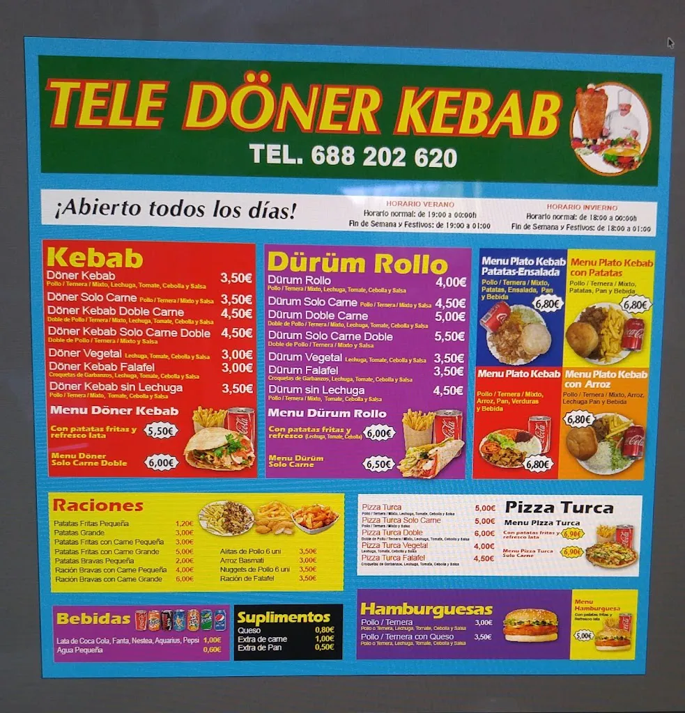 Menü_Pizzería Roma_Villacañas_Bild_3