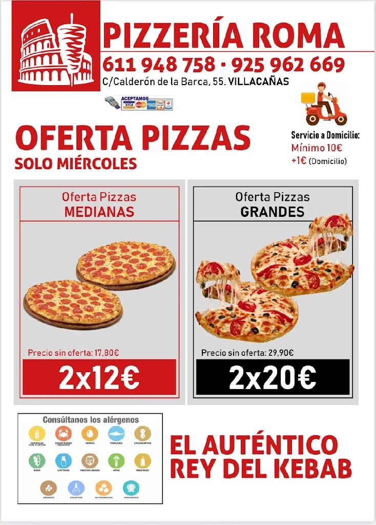 Asim Ali Gujjar_Pizzería Roma_Villacañas_Bewertung
