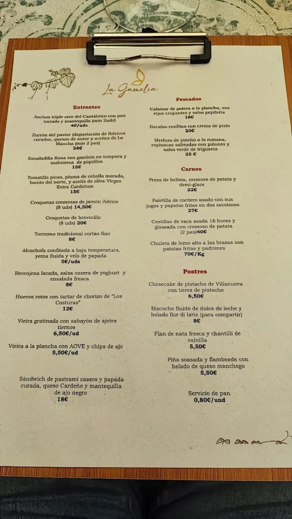 Menu_Restaurante La Gamelia_Villanueva de Alcardete_image_1