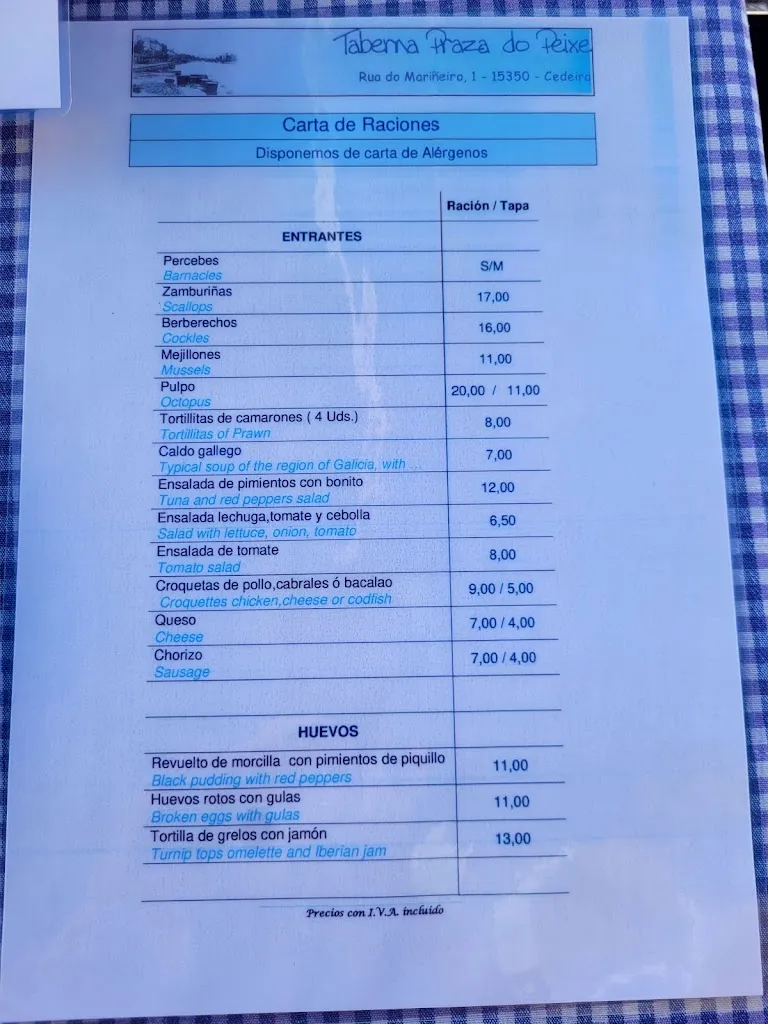 Menu_Taberna Praza do Peixe_Cedeira_image_2