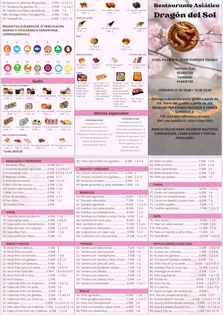Menu_Restaurante Chino Torrijos DRAGON DEL SOL_Torrijos_image_1