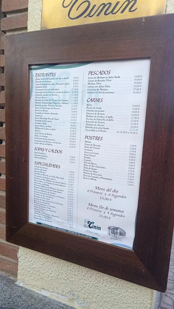 angel espinosa_Restaurante Tinín_Torrijos_review