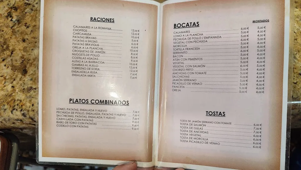 Menü_Cervecería Come & Caña_Torrijos_Bild_1