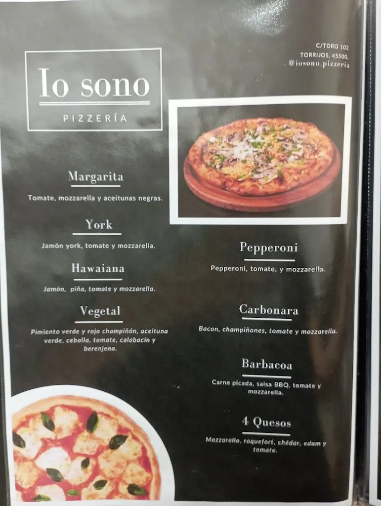 Menu_Io Sono Restaurante-Pizzeria_Torrijos_image_2