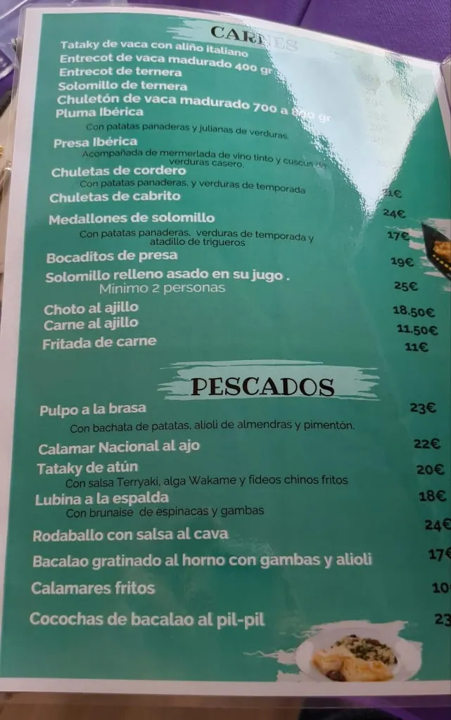 Menu_Bar Restaurante Plaza Nueva de Serón 'El Pinche'_Serón_image_3