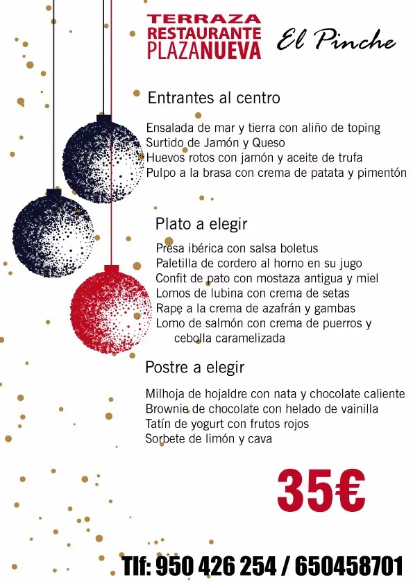 Menu_Bar Restaurante Plaza Nueva de Serón 'El Pinche'_Serón_image_4