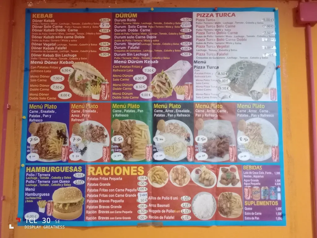 Menu_Döner Kebab El Viso De San Juan_Viso de San Juan El_image_1