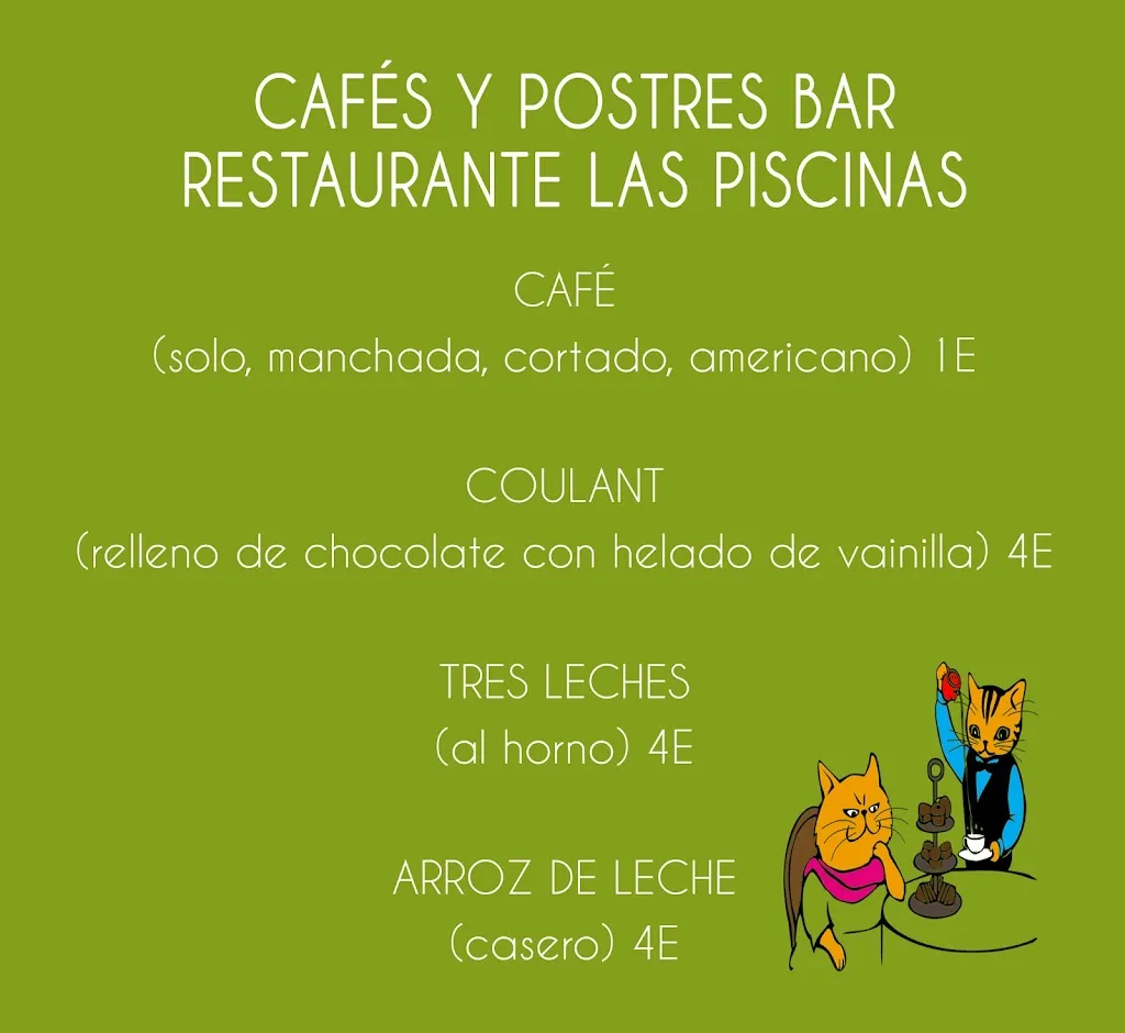 Menu_Bar Restaurante Las Piscinas_Somontín_image_2
