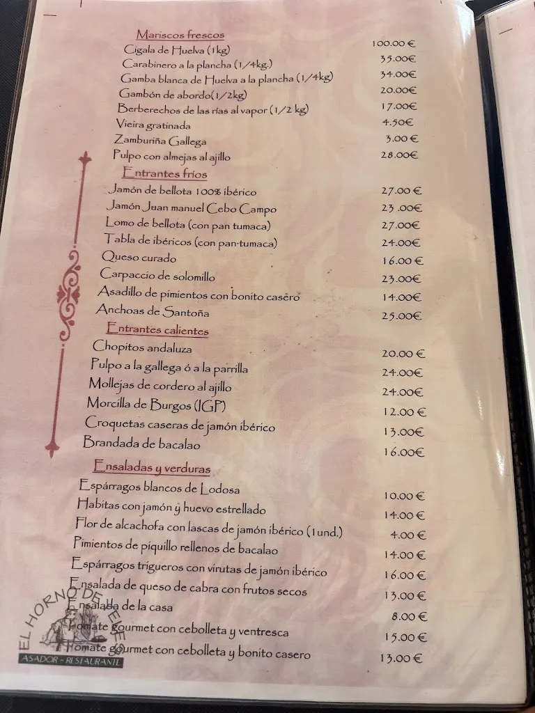Menu_El Horno de Yeles_Yeles_image_1