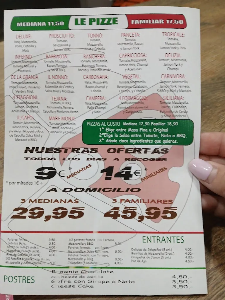 Menu_Il nonno pizzeria_Yeles_image_1