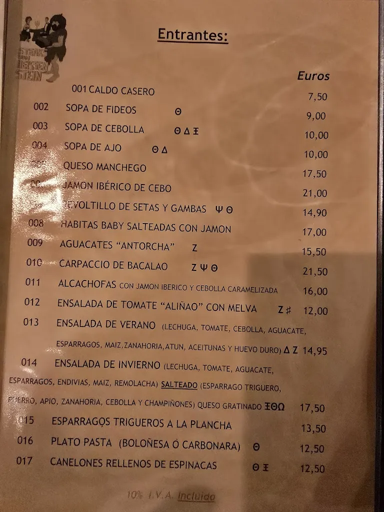 Menu_Restaurante La Antorcha_Sierro_image_1