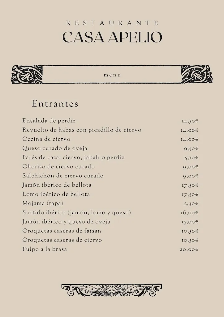 Menu_Hostal Restaurante Casa Apelio_Yébenes Los_image_1