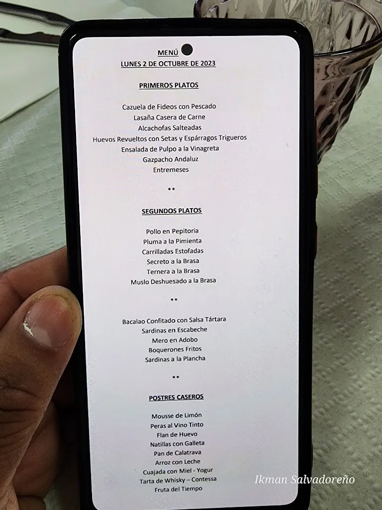 Menu_Restaurante Sol de Andalucía_Sorbas_immagine_2