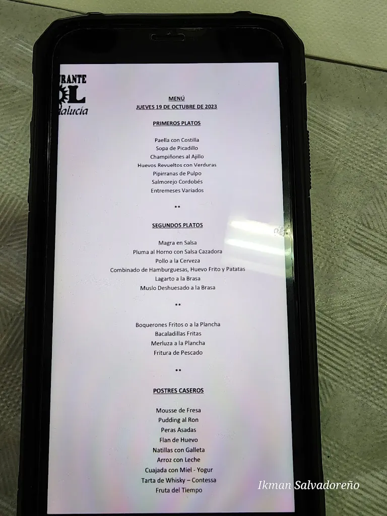 Menu_Restaurante Sol de Andalucía_Sorbas_immagine_4