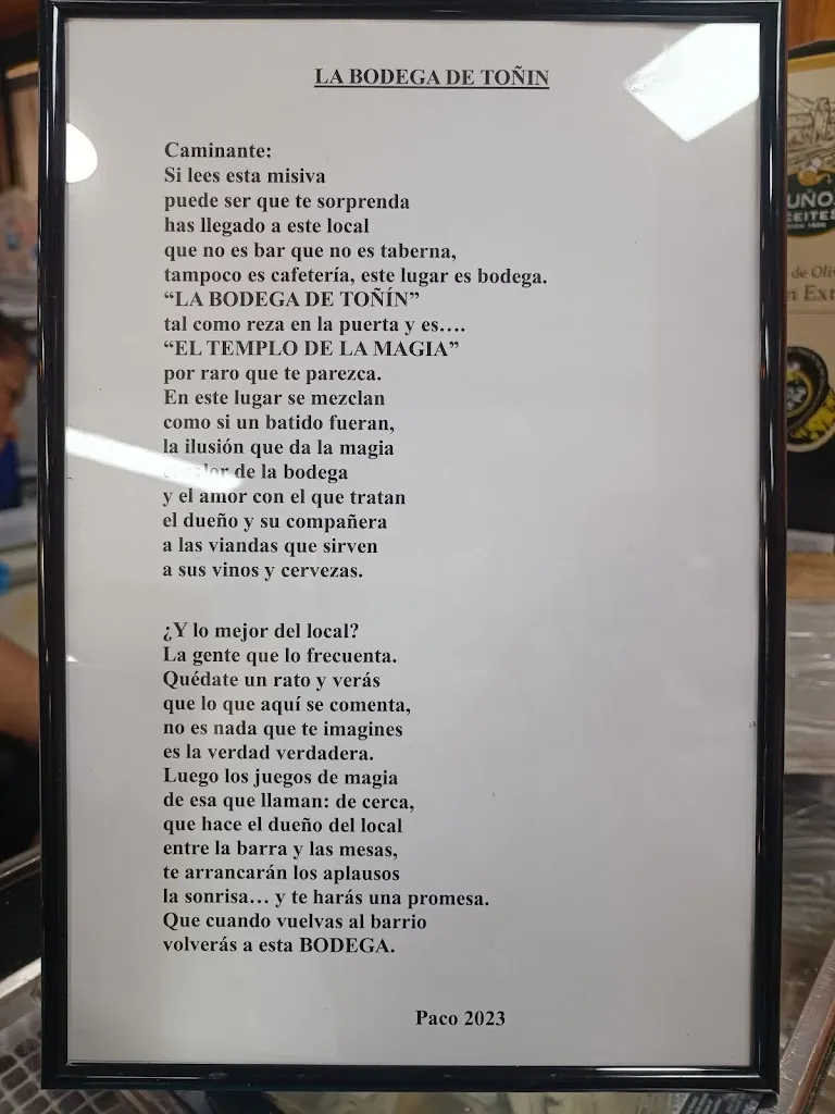 Menu_La Bodega de Toñín_Yébenes Los_image_1