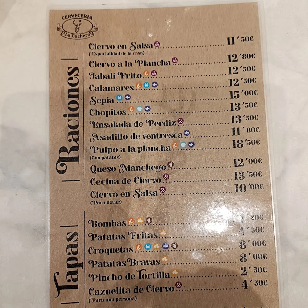 Menu_Cervería la Cochera_Yébenes Los_image_1