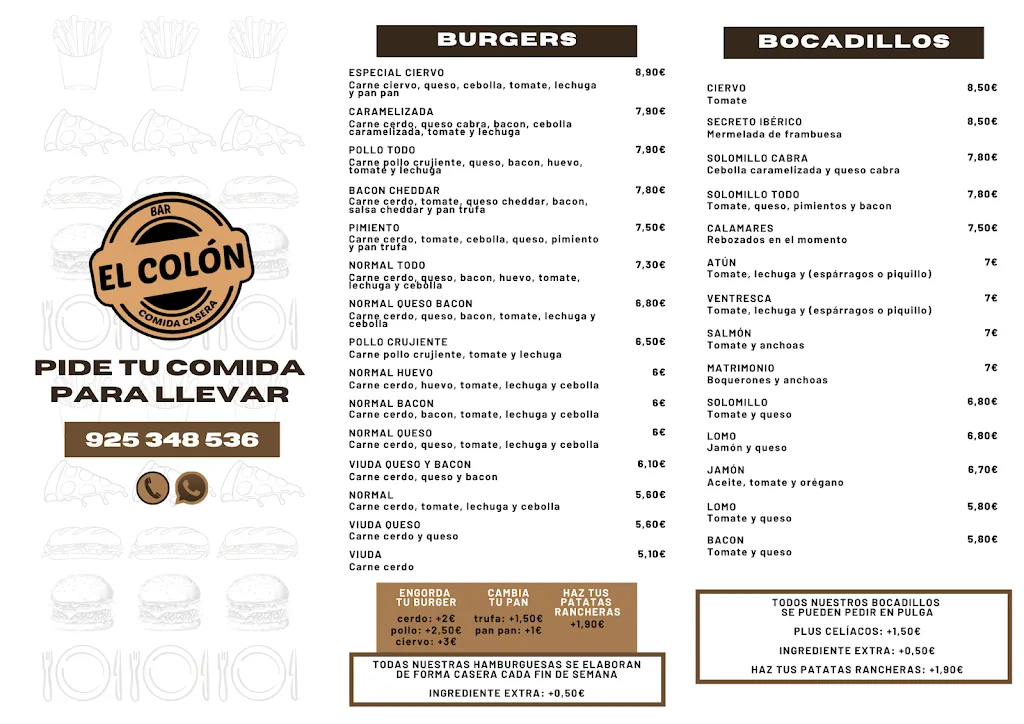 Menu_Bar El Colón_Yébenes Los_image_3