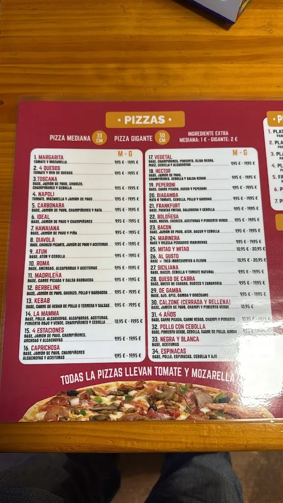 Menu_La Mamma kebab y pizzas_Yébenes Los_image_1