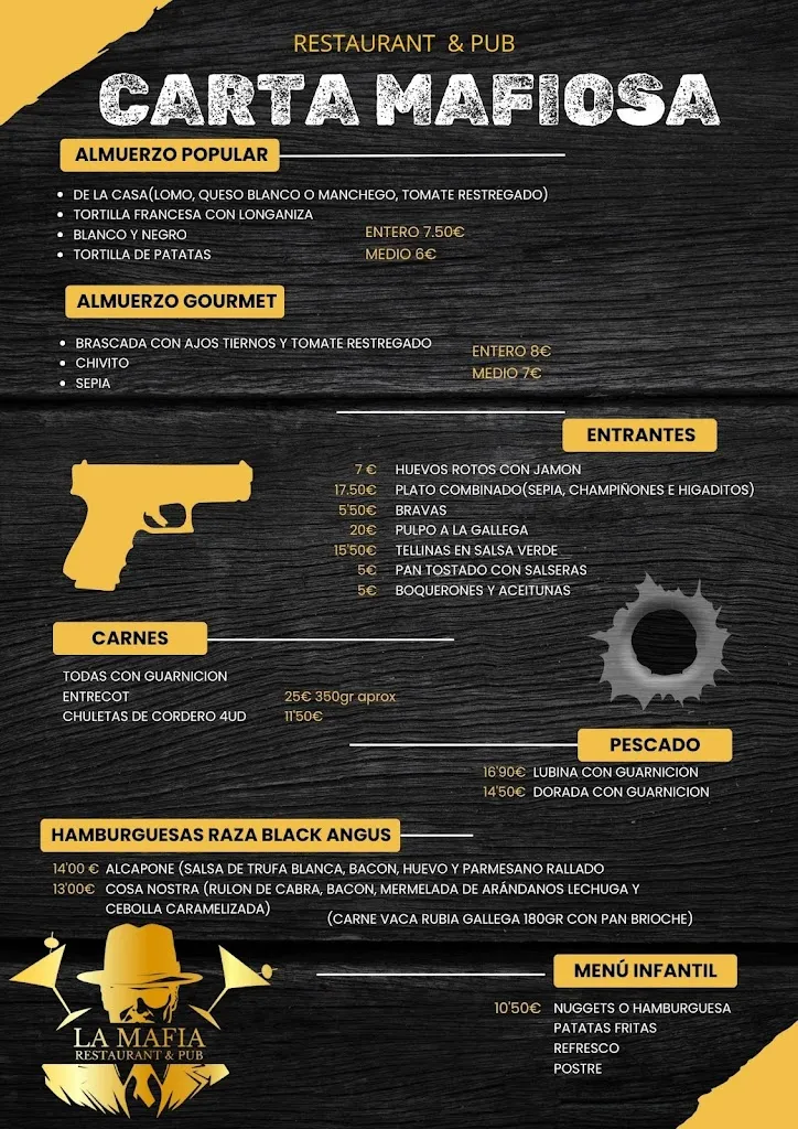 Menu_La Mafia Restaurant & Pub_Aielo de Malferit_image_1