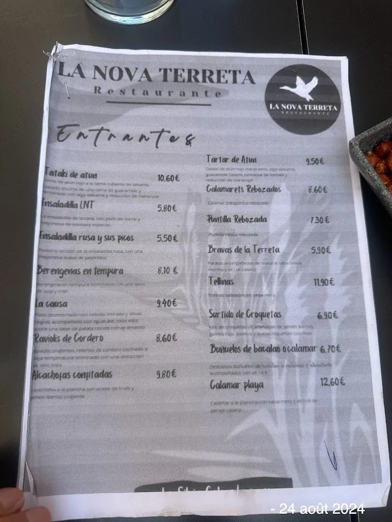 Menu_Restaurante La Nova Terreta_Alaquàs_image_2