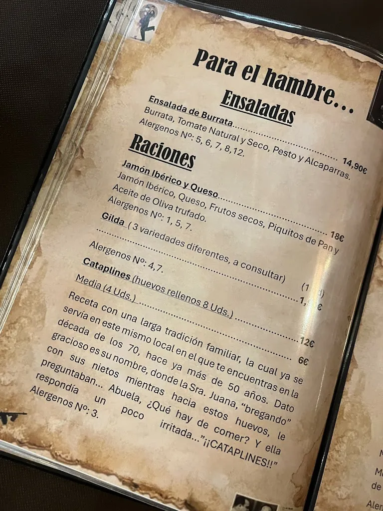 Menu_Speakeasy Alaquas_Alaquàs_immagine_2