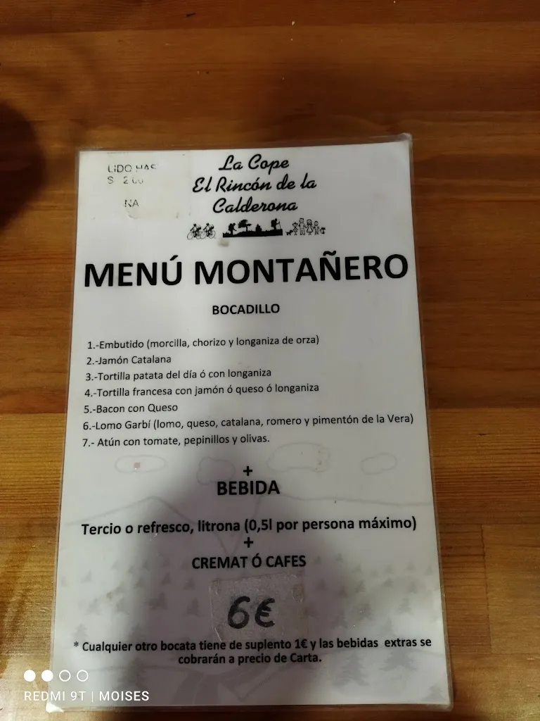 Menu_Restaurant El Rincón de la Calderona_Albalat dels Tarongers_immagine_4