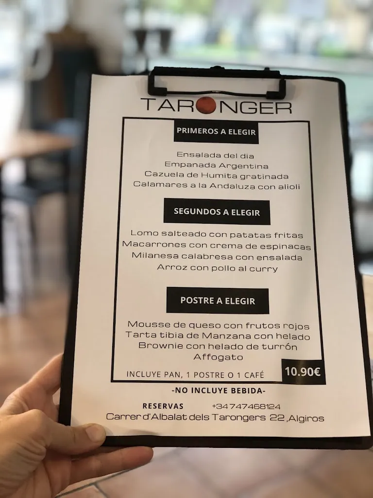 Menu_TARONGER café y cocina_Albalat dels Tarongers_image_4